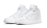 Air Jordan 1 Mid 'Triple White'