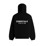 Fear of God Essentials SS'25 Cargo Fleece Hoodie Black