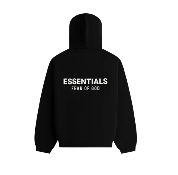 Fear of God Essentials SS'25 Cargo Fleece Hoodie Black