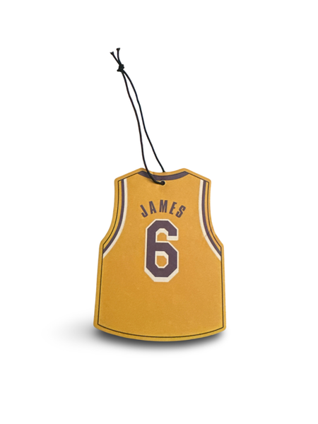 Lebron James #6 Lakers Jersey Air Freshener