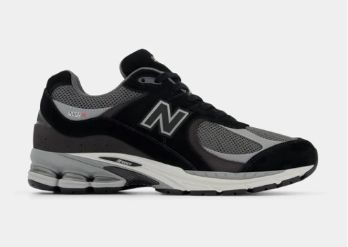 New Balance 2002R Black Grey
