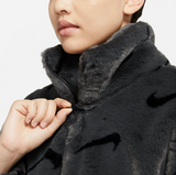 Nike Swoosh Faux Fur Jacket WMNS