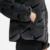 Nike Swoosh Faux Fur Jacket WMNS