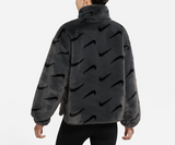Nike Swoosh Faux Fur Jacket WMNS