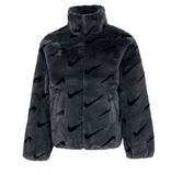 Nike Swoosh Faux Fur Jacket WMNS